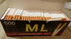Цигаркові гільзи ML 500 шт - 2