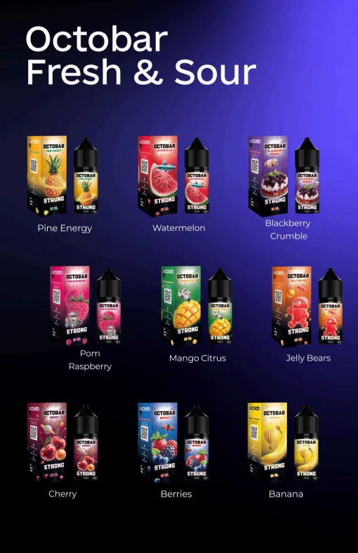 Octobar 30мл набор компонентов для pod систем