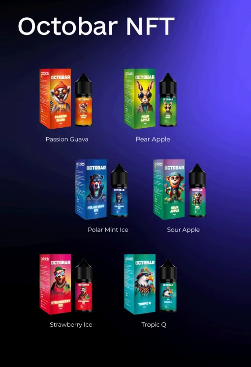 Octobar 30мл набор компонентов для pod систем