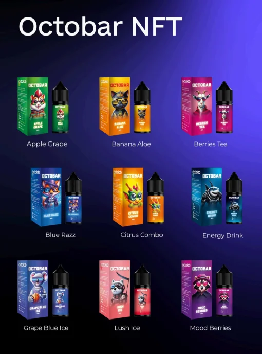 Octobar 30мл набор компонентов для pod систем