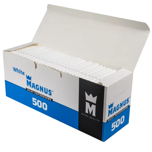 Цигаркові гільзи Magnus white 500шт