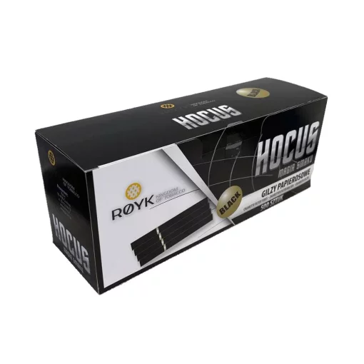 Цигаркові гільзи Hocus чорні 500шт
